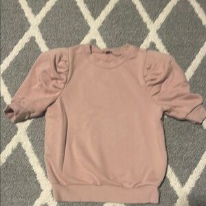 Brand new extra small Express brand sweatshirt short sleeve never worn